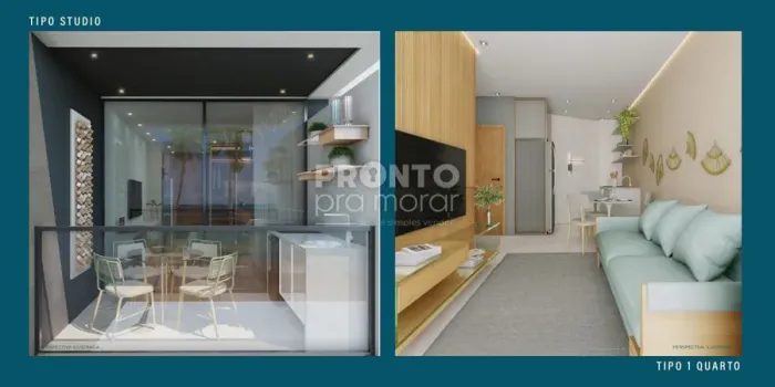 Apartamento com 1 quarto em Carneiros