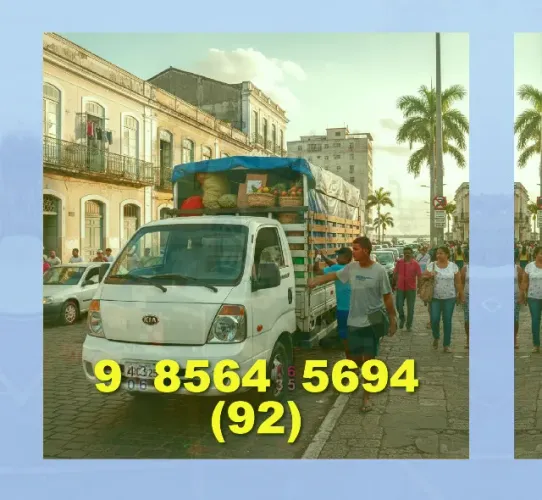 Frete para São Jorge, Educandos e Parque 10. Agende sua mudança hoje!
