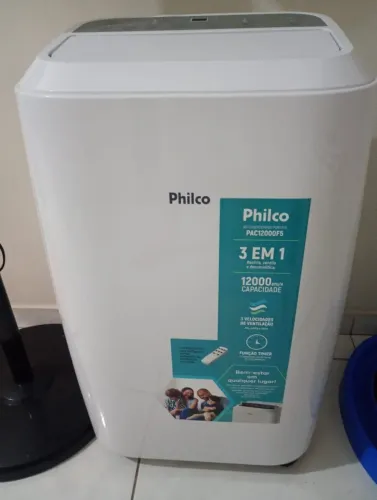 Ar-Condicionado Philco Portátil 12000BTUs Frio PAC12000F5 220V