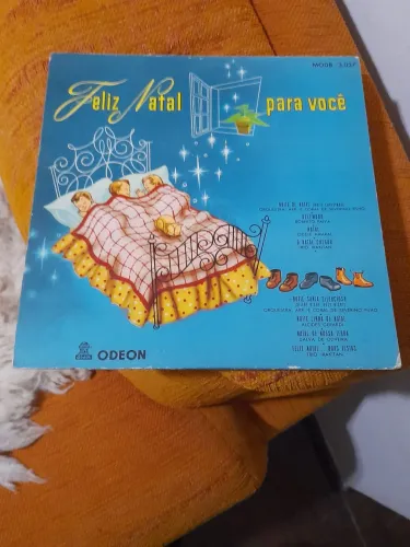 Lp feliz natal para você - diversos artistas, 10 polegadas raridade anos 50/60