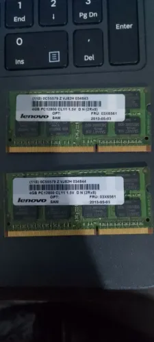 Memória RAM DDR3 notebook 4GB dóis pente 4gb 4x2=8