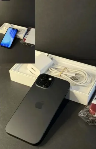 iPhone 15 128GB Preto | 96% Bateria | Garantia Apple até Dez/2026 | Completo