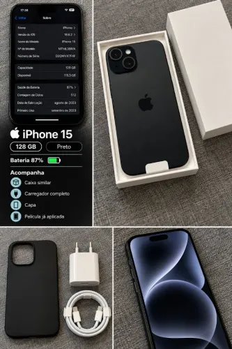 iPhone 15-128GB| NÃO ACEITO TROCA|