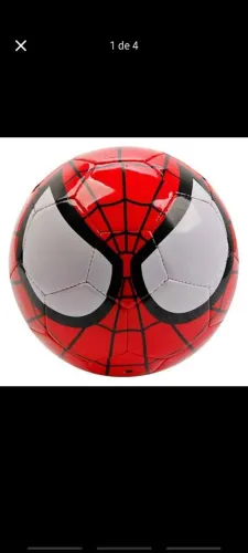 Bola de couro sintético Grande homem aranha