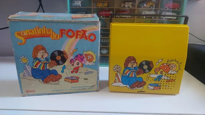 Vitrola Sonatinha do Fofão toca-disco
