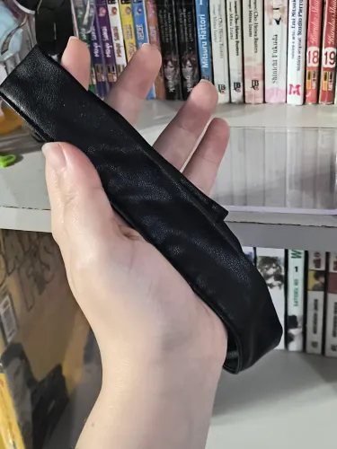 Chocker - Colar Para Cosplay Preto Básico de Couro, Novo Nunca Usado!