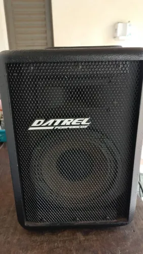 Caixa de Som Amplificada Datrel AT-8.100 - Bluetooth, USB e FM