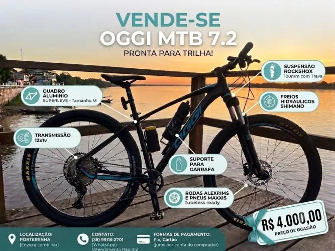 Bicicleta OGGI 7.2