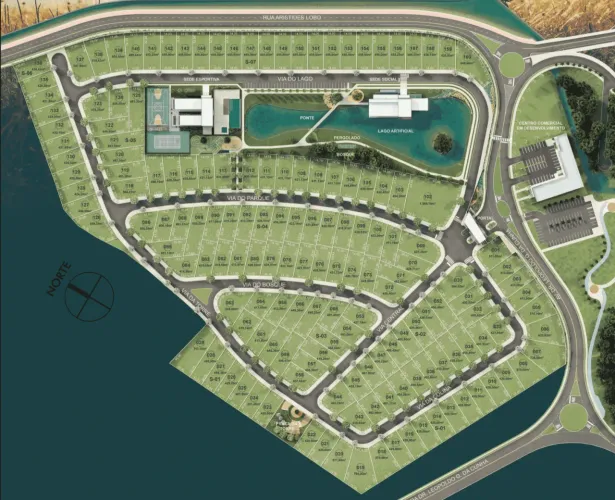 ? Invista com inteligência. Viva com estilo. Construa no Central Park. Terreno 4