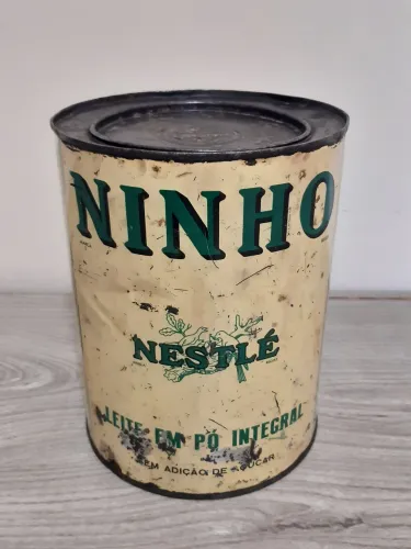 Lata Antiga Leite Ninho