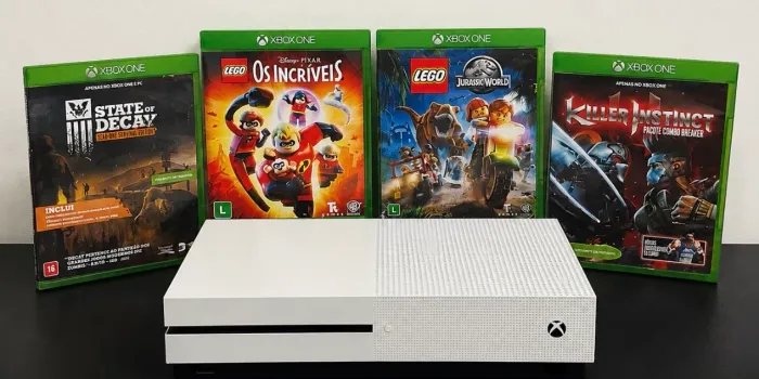 ? XBOX ONE + 4 JOGOS ? OPORTUNIDADE! ?