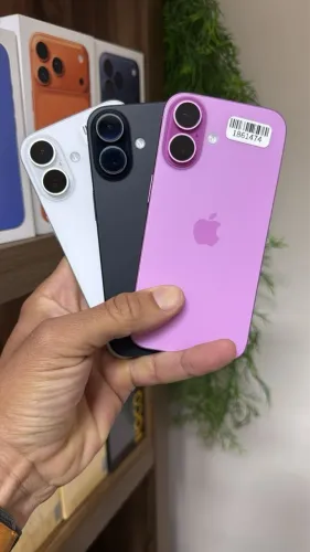 iPhone 16 128GB (seminovo, 100% original, SEM marcas de trocas de peças | Americano)