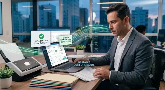 Organizo sua empresa: adeus caos administrativo e risco fiscal!