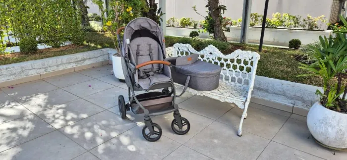 Carrinho de bebê +moisés Merano - ABC Desing