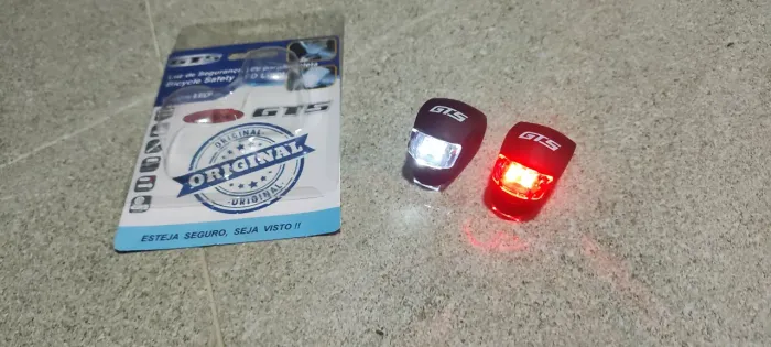 luzes segurança bicicleta sinalização