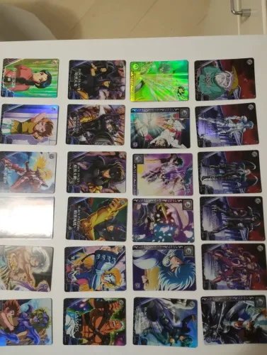 200 cards Saint Seiya Kayou sem repetição - Cavaleiros do Zodíaco.