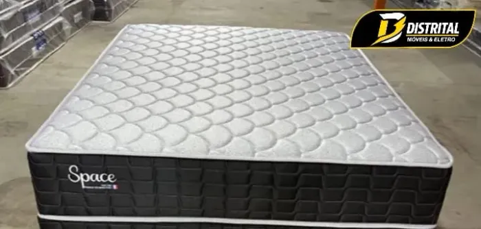 Colchão Casal Molas Ensacadas Space Pronta Entrega