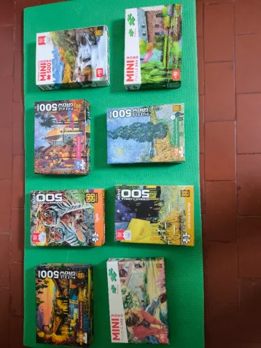 Quebra cabeça GROW e GAME OFFICE