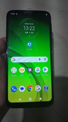 Moto g7 power ótimo estado, tela nova e aparelhos funcionando perfeitamente