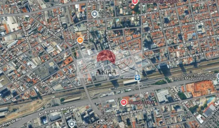 Vendo terreno 1.200 m² apenas 400 m do Metrô Belém!!