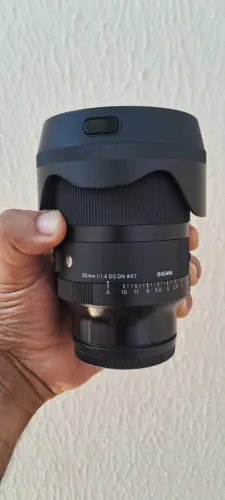 Sigma 35mm f/1.4 DG DN Art Sony E | Estado de Nova | Completa