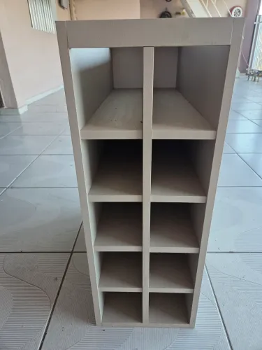 Organizador Colmeia em MDF 10 Nichos | Adega para Vinhos | Multiuso