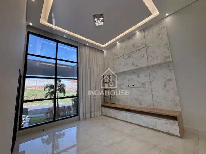 Casa térrea a venda no Residencial Milano - 3 suítes - Indaiatuba - SP