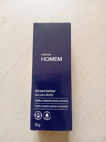 Gel para barbear Natura Homem 75 gramas