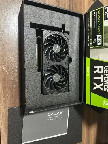 Placa de Vídeo GALAX GeForce RTX 3070 Ti 8GB GDDR6X 1-Click OC + Caixa Original