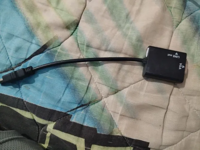 Adaptador para jogar Xbox monitor sem HDMI