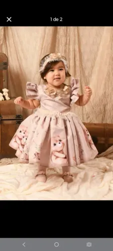 Vestido de Luxo infantil