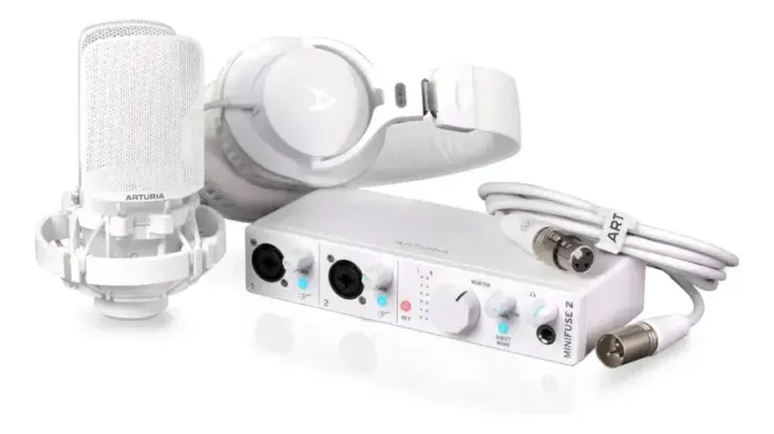 Interface Usb Arturia Minifuse 2 Kit Microfone Fone