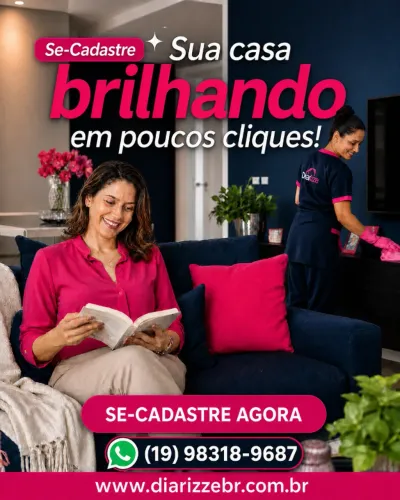 Sua casa brilhando em poucos cliques! ?