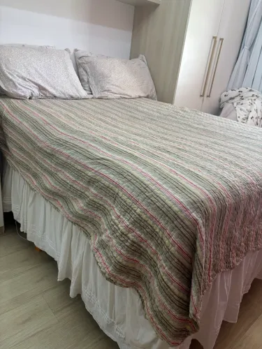 Cama casal box baú ortobom