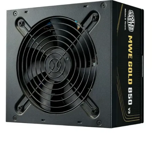 Fonte 850W Cooler Master - PFC Ativo - 80 PLUS® Gold - ATX 3.1