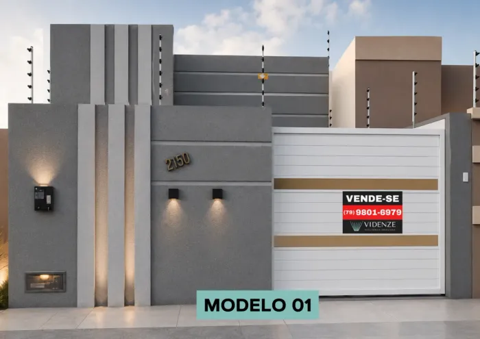 Casa modelo 01 NA PLANTA à venda FINANCIÁVEL no bairro Anízio Amâncio de Oliveira em Itaba