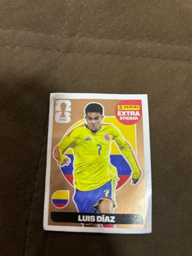 Figurinha extra Luiz Diaz Bronze