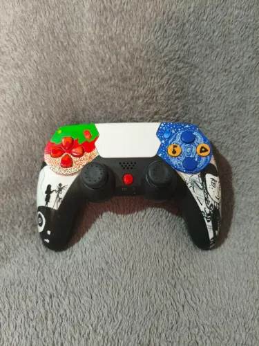 CONTROLE PLAYSTATION 4 - CUSTOMIZADO À MÃO