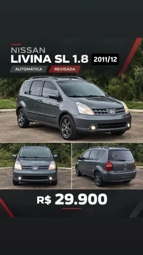 Nissan Livina SL 1.8 16V Flex Fuel Aut. 2012