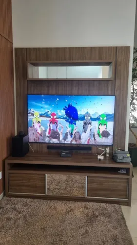 Painel TV + Rack com gavetas