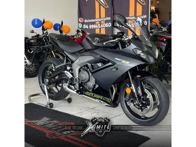 DAYTONA 660 PRETA 2024/2025