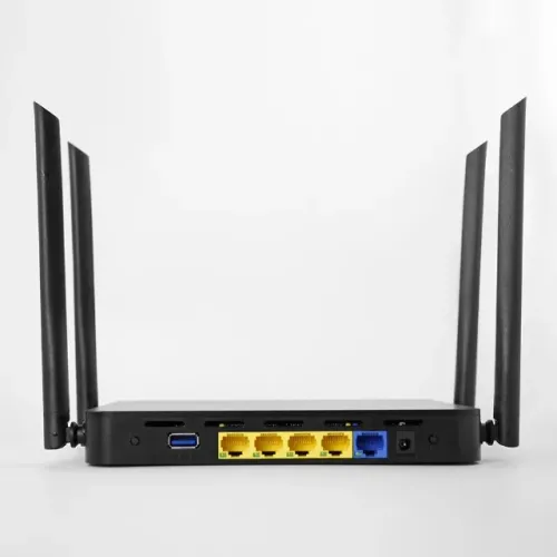 Roteador D-Team Newifi D2 1200mbps Wifi5 USB 3.0 Sistema Customizável OPENWRT