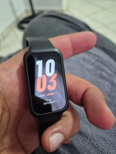 Mi Band 9 Active - Preta + 4 Pulseiras Extras