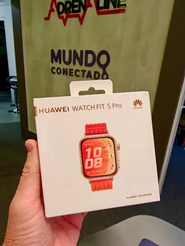 Huawei Watch Fit 5 Pro - NOVO na caixa lacrada