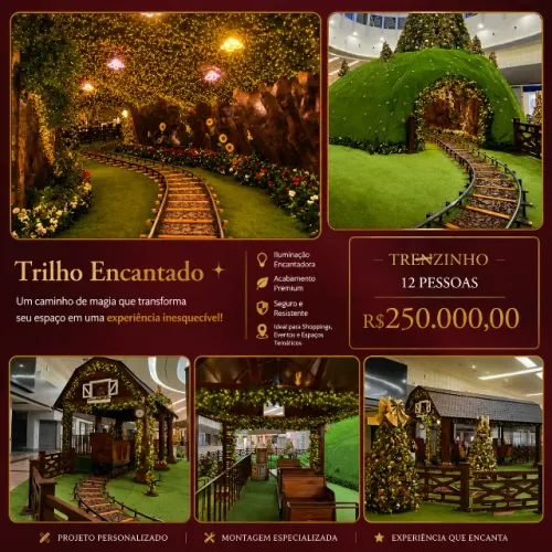 TRENZINHO NATALINO COMPLETO ? EXPERIÊNCIA QUE ENCANTA!