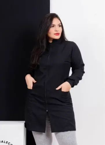 Jaleco Femenino preto