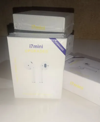 5 Fone de Ouvido Bluetooth i7 Mini Sem Fio Stereo Compatível com Android e iPhone