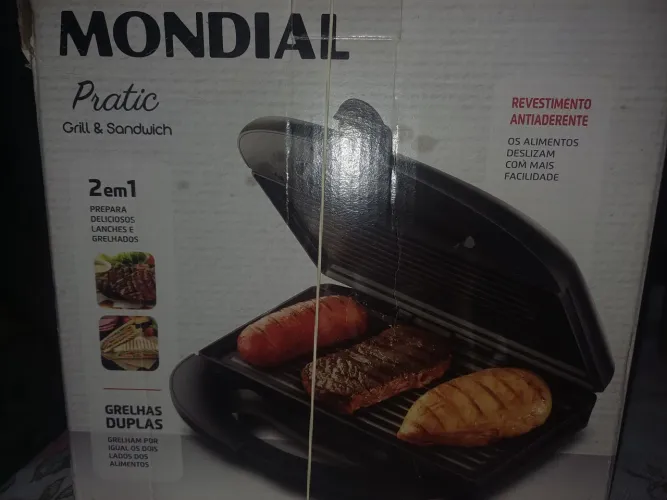 Grill e Sanduicheira -MONDIAL