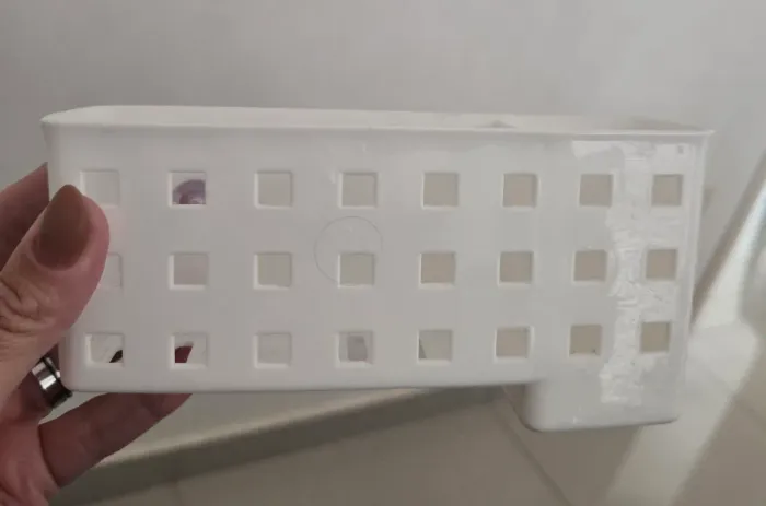 Cesto organizador branco