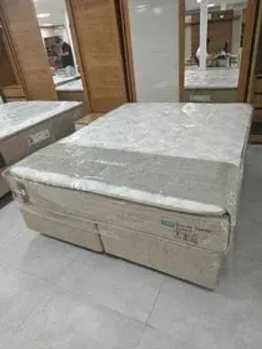 Cama Box Colchao King Molas Ensacadas 1,93x2,03x0,30cm - (Oferta)!